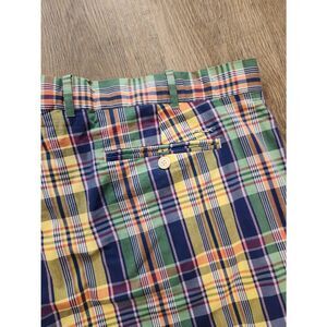 RLX Ralph Lauren PERFORMANCE Shorts Plaid Mens 40x8.5 multicolor
